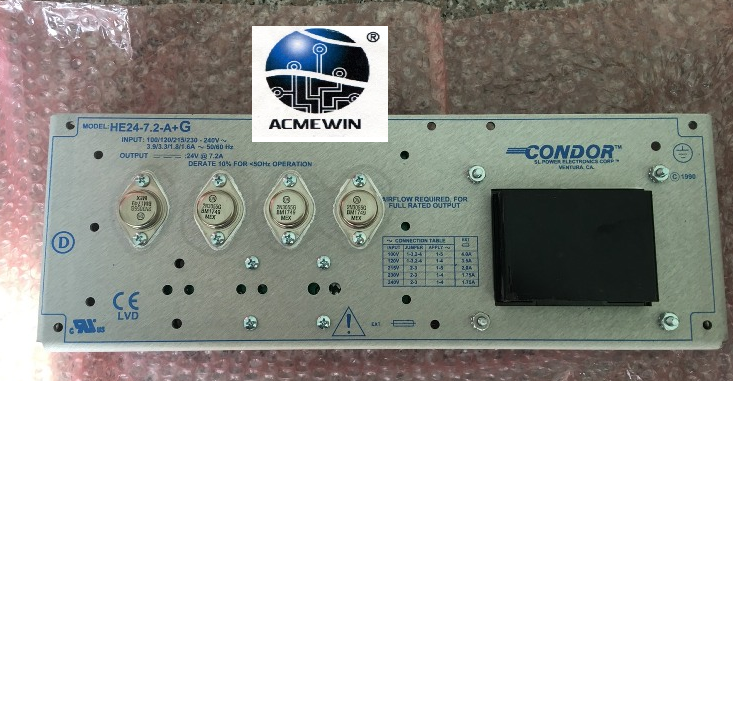 PWR SPLY,24VDC,7.2A,SGL part image
