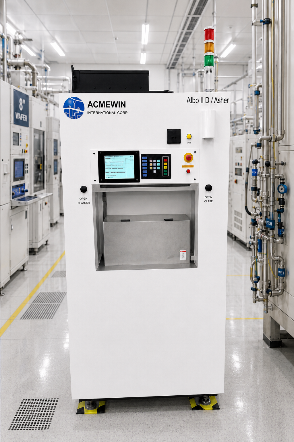 Aibo II Dry Asher equipment for semiconductor manufacturing hero image