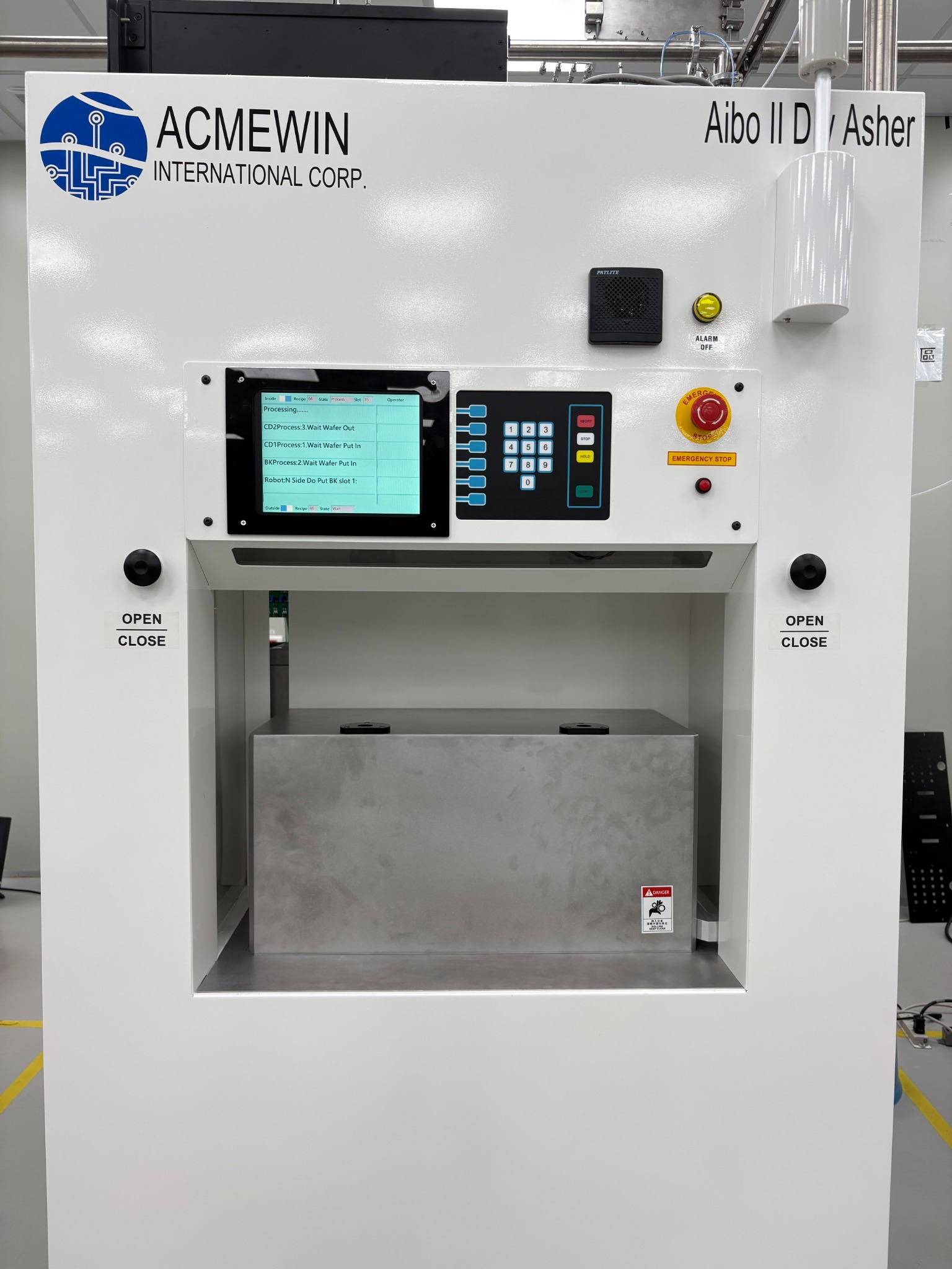 Aibo II HMI process operation interface