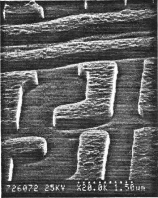 Post-Poly Etch SEM Aibo residue-removal process