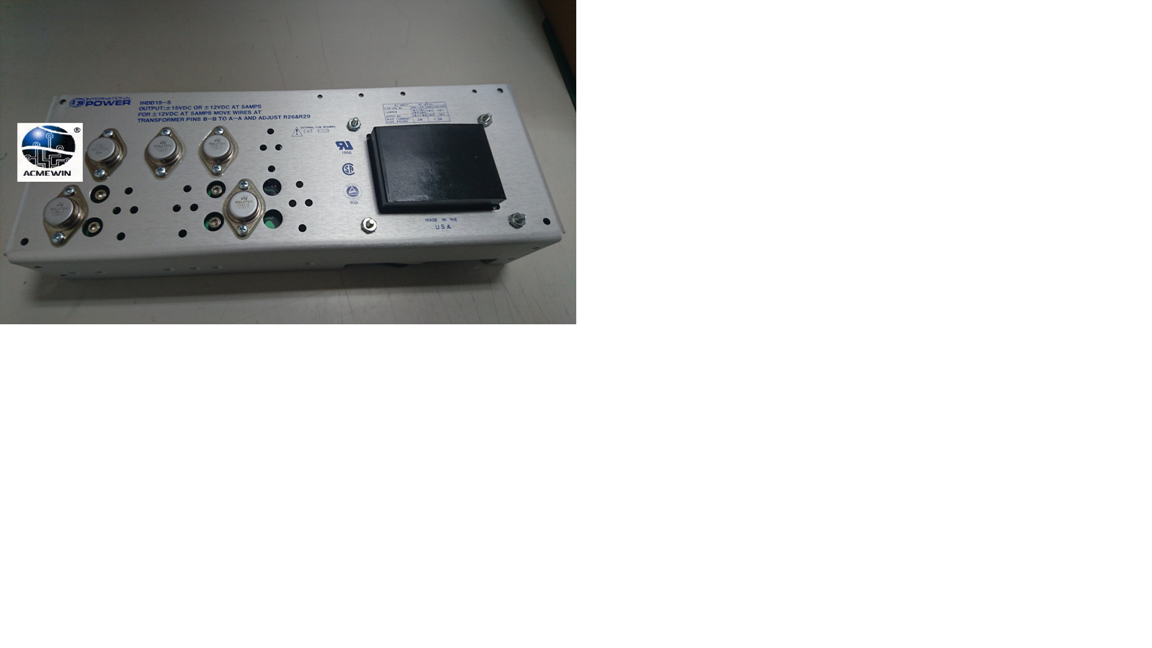 +/- 15V DC POWER SUPPLY part image